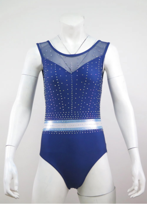 Royal Blue One Piece Gymnastics Leotard