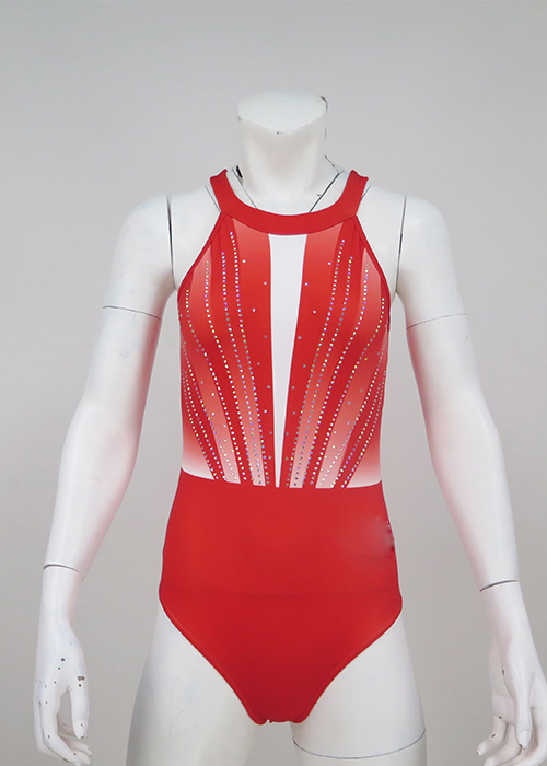 Red Blaze Gymnastic Leotards