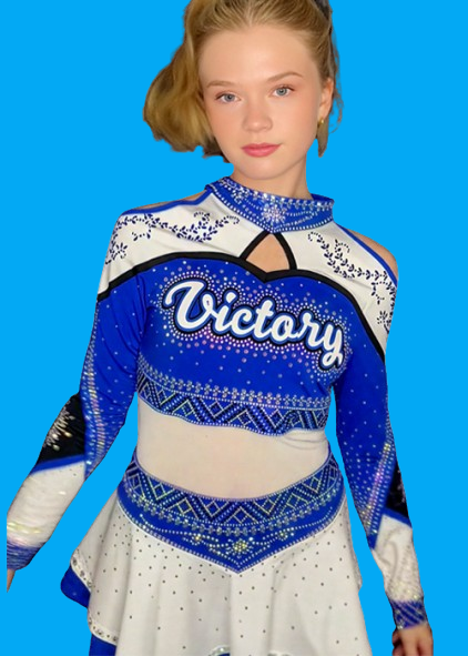 Royal Blue Cheerleading Uniform: Bold, Bright, and Spirited
